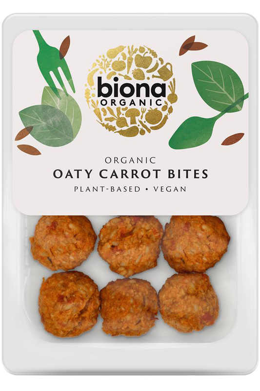 Organic Oaty Carrot Bites 165g (Biona)