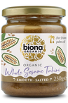 Organic Tahini Whole Sesame with Salt 250g (Biona)