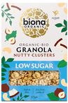 Organic Low Sugar Granola Nutty Clusters 375g (Biona)