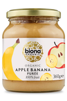 Organic Apple Banana Puree 360g (Biona)