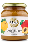 Organic Apple Apricot Puree 360g (Biona)
