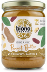 Organic Crunchy Peanut Butter with Salt 500g (Biona)