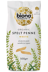 Organic Spelt White Penne 500g (Biona)