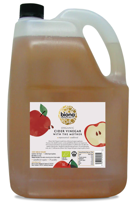 Organic Cider Vinegar with the Mother 5L (Biona)