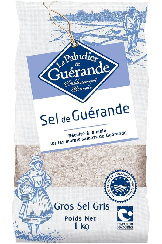 Organic Celtic Sea Salt Coarse 1kg (Le Paludier)
