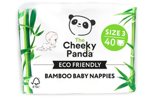 Bamboo Nappies Size 3 x 40 Nappies (Cheeky Panda)