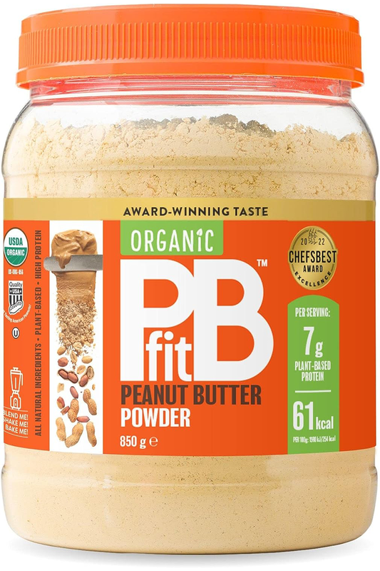 Organic Peanut Butter Powder 850g (PBfit) Healthy Supplies
