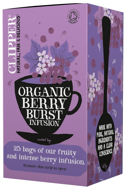 Organic Infusion Berry Burst 25 Envelopes (Clipper)