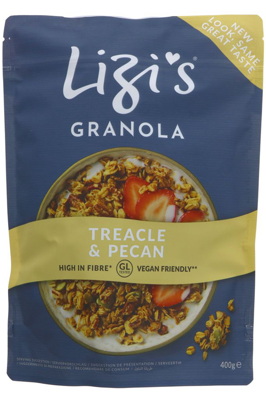 Treacle & Pecan Granola 400g (Lizi's)