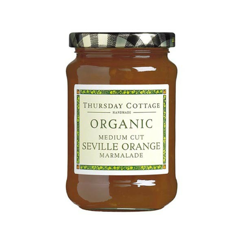 Seville Orange Marmalade 340g, Organic (Thursday Cottage)