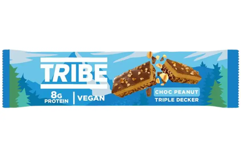 Chocolate Peanut Butter Plant Protein Bar 40g (Tribe) Healthy Supplies