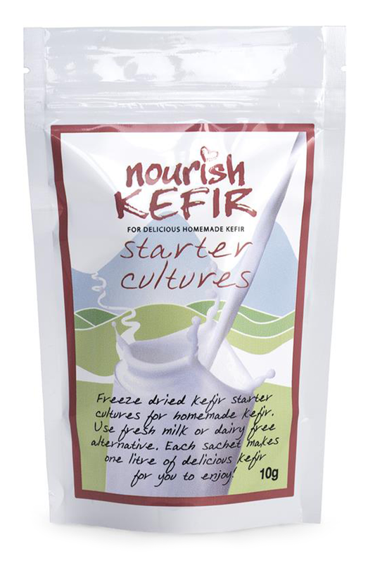 Kefir Starter Cultures 6g (Nourish Kefir)