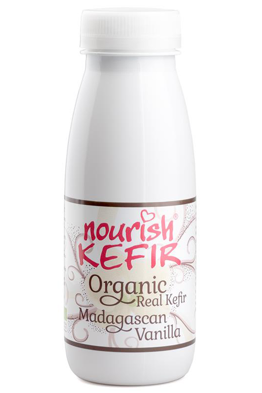 Organic Madagascan Vanilla Kefir 250ml (Nourish Kefir)