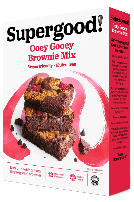 Organic Ooey Gooey Brownie Mix 200g (Supergood!)