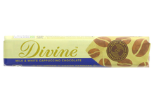 Milk & White Chocolate Cappuccino Mini Bar 35g (Divine)