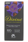 68% Dark Chocolate Fruit & Nut Bar 90g (Divine)