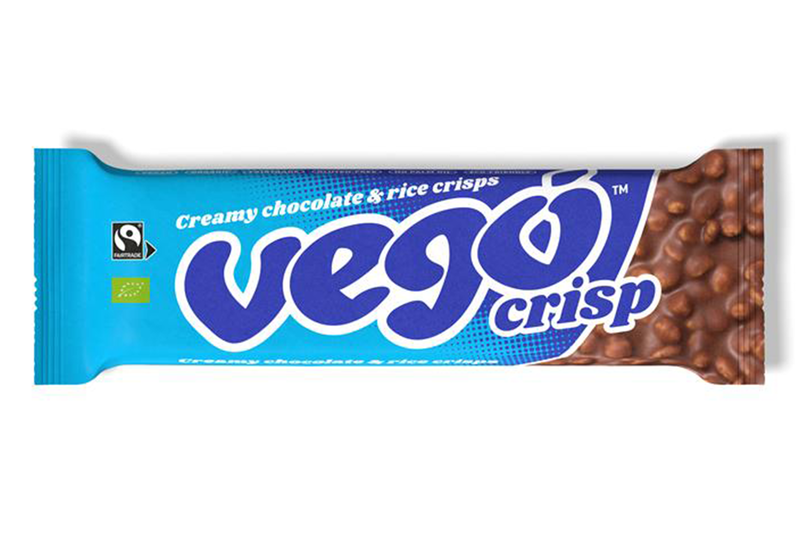 Organic Chocolate & Rice Crisp Bar 40g (Vego)