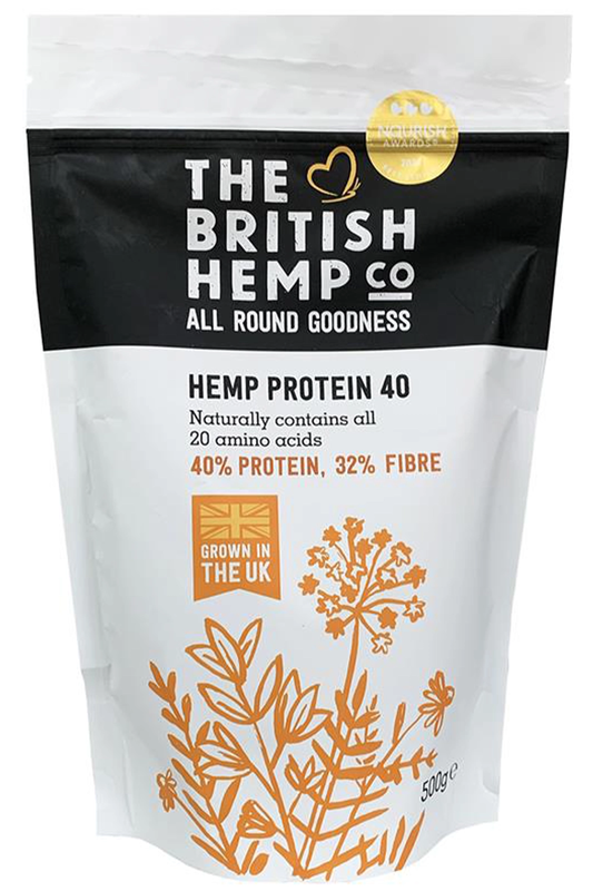 Hemp 40 Protein Flour 500g (British Hemp Co) Healthy Supplies
