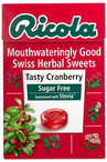 Cranberry Sugar Free Sweets 45g (Ricola)