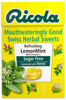 Lemon Mint Sugar Free Sweets 45g (Ricola)