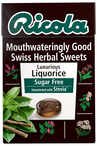 Liquorice Sugar Free Sweets 45g (Ricola)