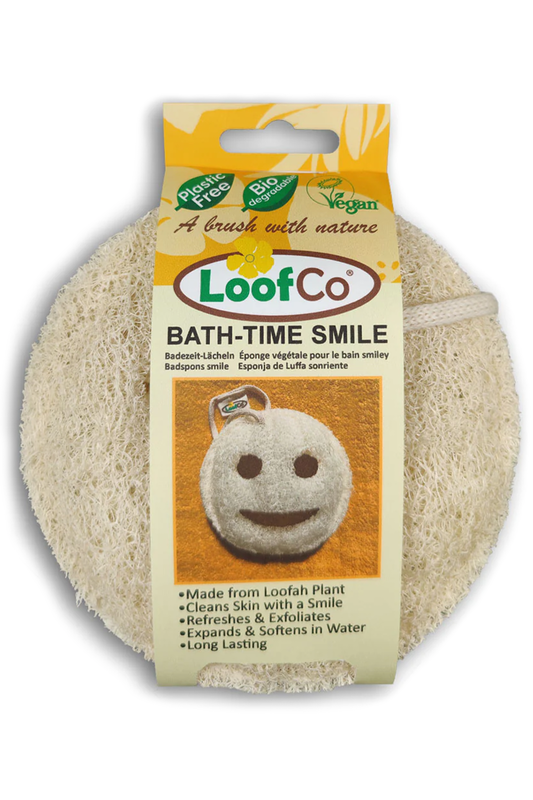 BathTime Smile Loofah Pad (LoofCo) Healthy Supplies