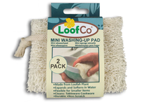 Mini-Washing-Up Loofah Pads 2 Pack (LoofCo)