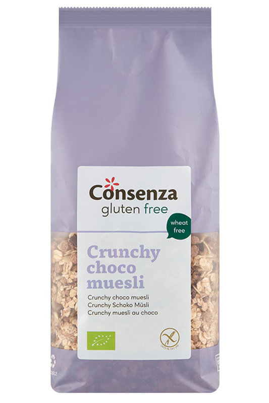 Organic Crunchy Choco Muesli 350g (Consenza)