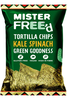 Tortilla Chips with Kale and Spinach 135g (Mister Free