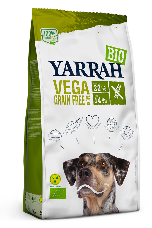 Organic Grain Free Dry Dog Food 2kg (Yarrah)