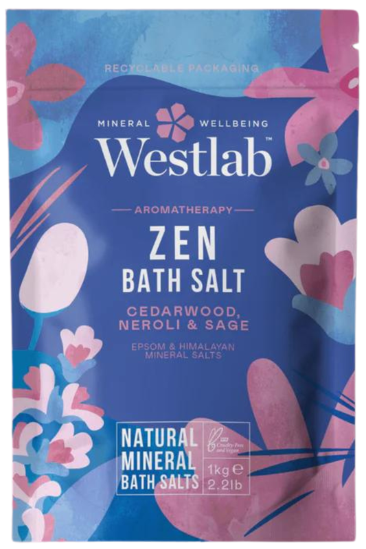 Zen Bath Salts 1kg (Westlab) Healthy Supplies