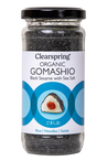 Organic Gomashio Black Sesame Seeds with Sea Salt 100g (Clearspring)