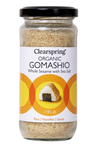 Organic Gomashio Whole Sesame Seeds with Sea Salt 100g (Clearspring)