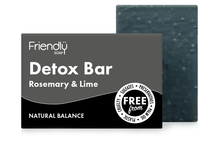 Activated Charcoal Detox Bar 95g (Friendly Soap)