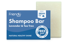 Lavender & Tea Tree Shampoo Bar 95g (Friendly Soap)