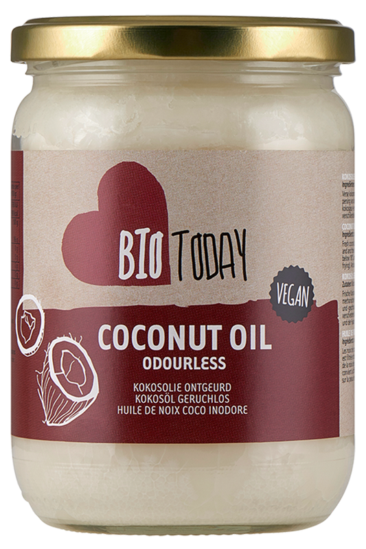 Organic Odourless Coconut Oil 400g (BioToday) Healthy Supplies