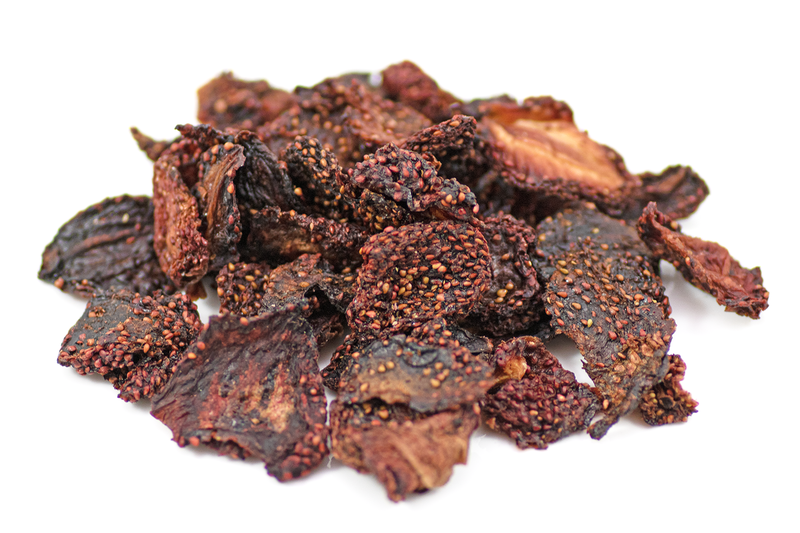 Organic Dried Strawberries 250g (Sussex Wholefoods)
