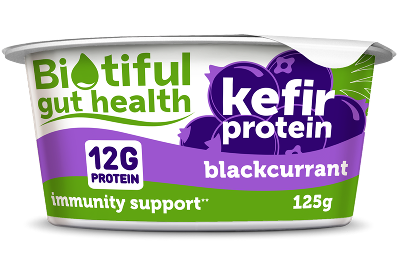 Blackcurrant Protein Kefir 125g (Biotiful Dairy)