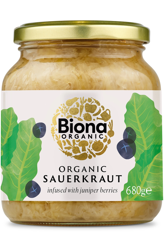 Organic Sauerkraut 680g (Biona) Healthy Supplies