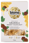Organic Honey Hazelnut Granola 375g (Biona)