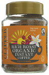 Organic Rich Roast Instant Coffee 100g (Clipper)