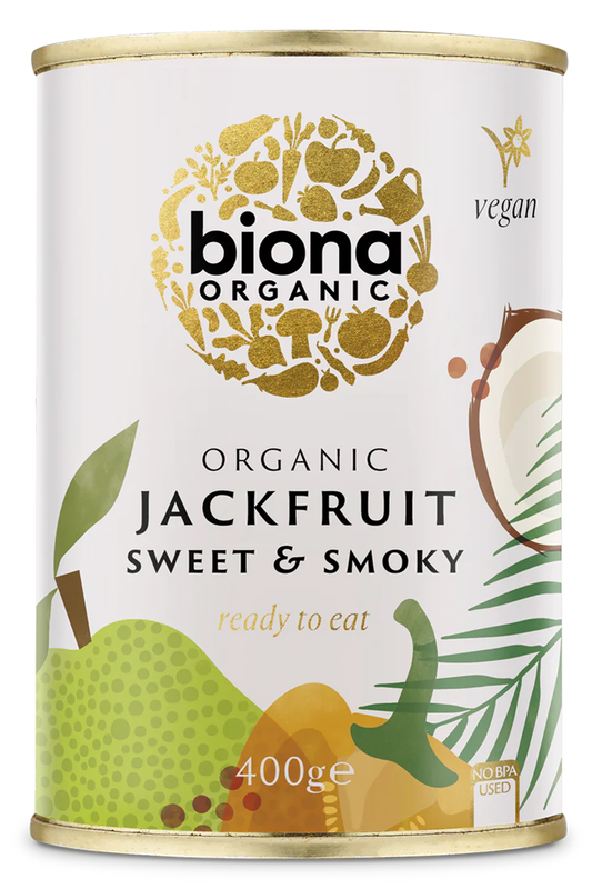 Organic Jackfruit Sweet & Smoky 400g (Biona)