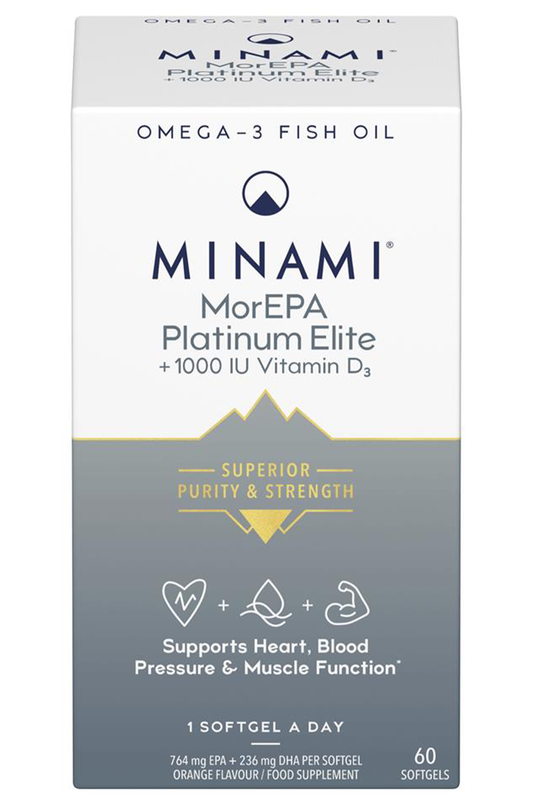 MorEPA Platinum Elite 60 Softgels (Minami Nutrition)