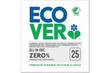All in One Dishwasher Tablets 25 Pack (Ecover Zero)
