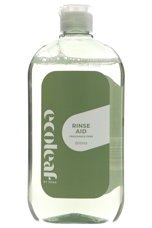 Fragrance Free Rinse Aid 500ml (Ecoleaf)