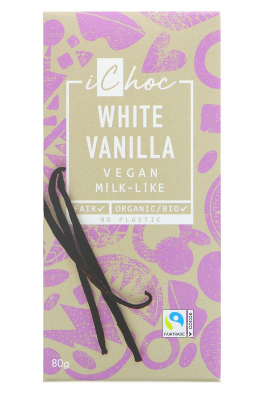 Organic White Vanilla 80g (iChoc)