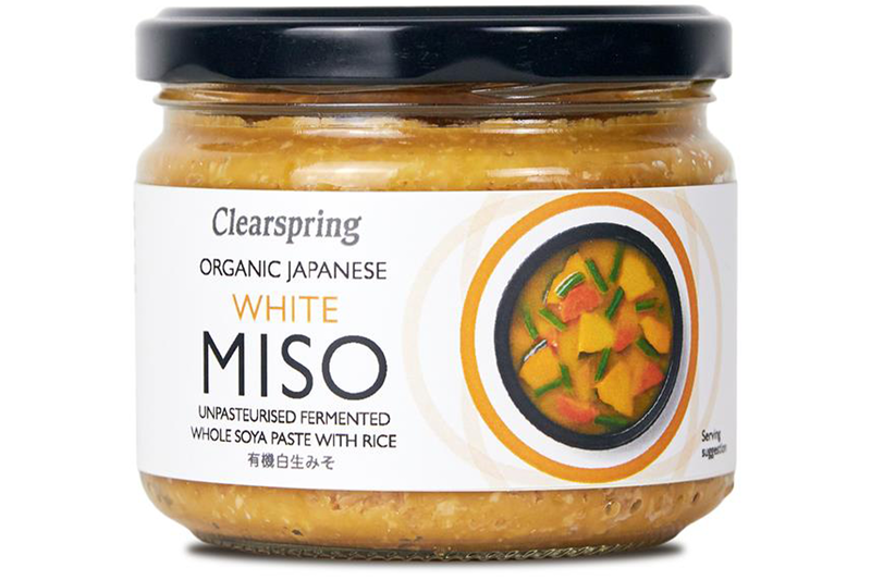 Organic Unpasteurised Japanese White Miso Paste 270g (Clearspring)