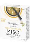 Instant Miso Soup Mellow White with Tofu 4x10g (Clearspring)