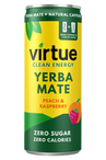 Yerba Mate Peach & Raspberry 250ml (Virtue Drinks)