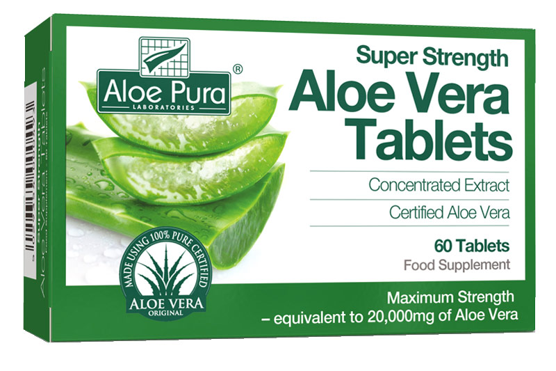 Super Strength Aloe Vera 60 Tablets Aloe Pura | Desertcart Aruba